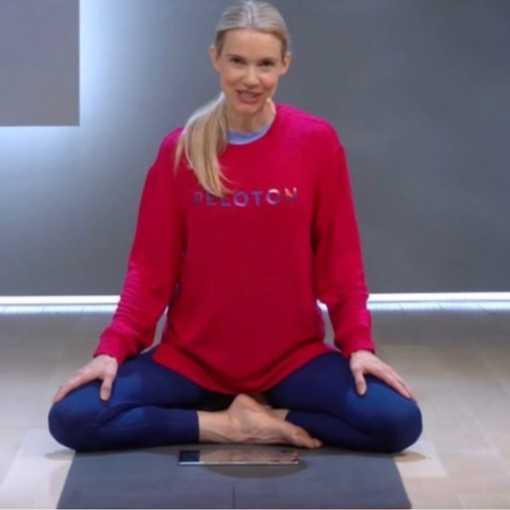 Peloton Modern Side Slit Weekender Sweatshirt XS